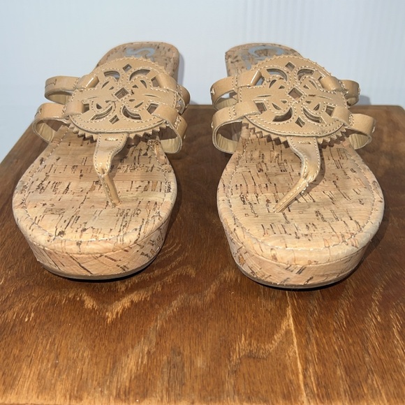 Circus by Sam Edelman Tan Cork Wedges Size 7.5 - Picture 8 of 10